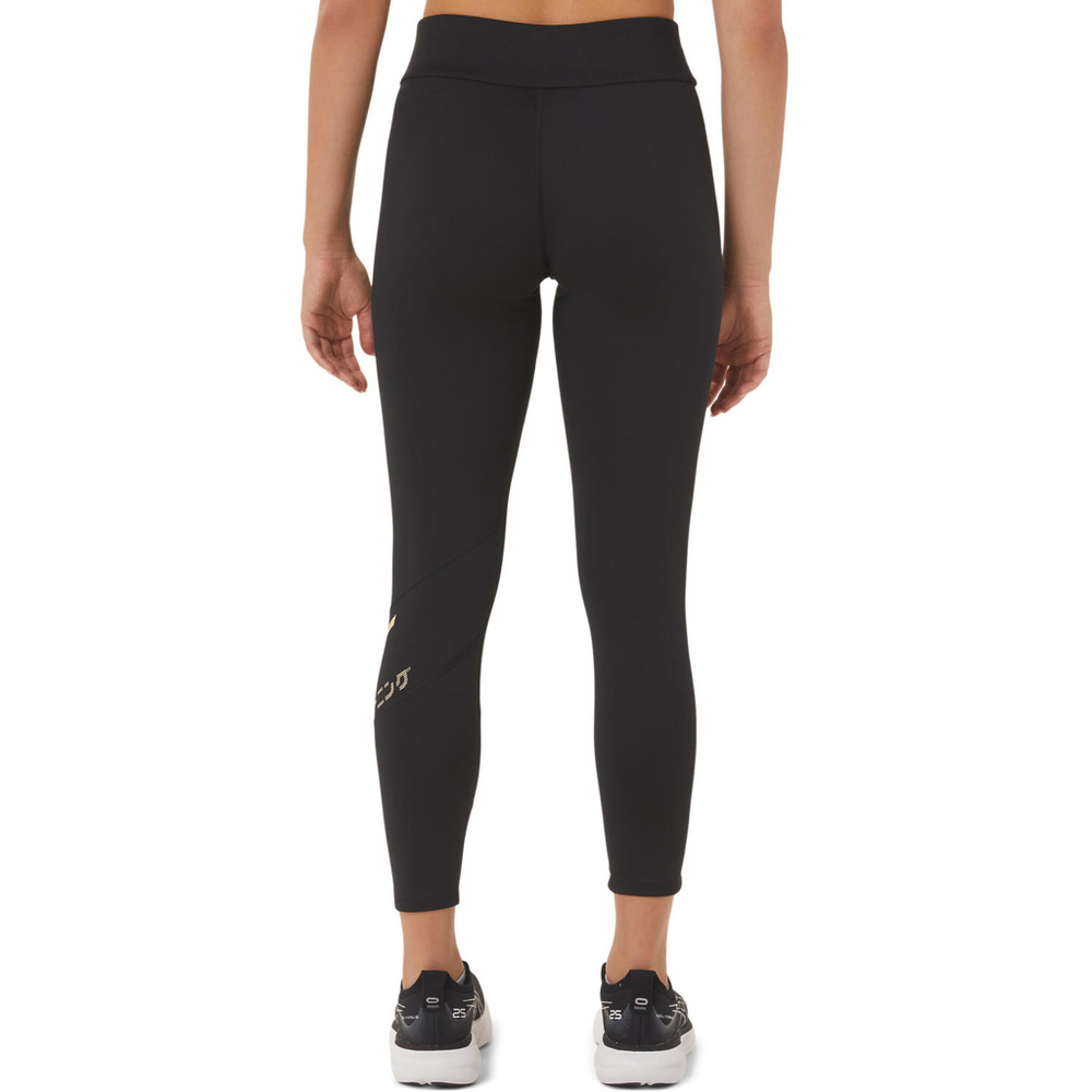 Женские теннисные брюки ASICS Tiger Tight Women - Black, Beige