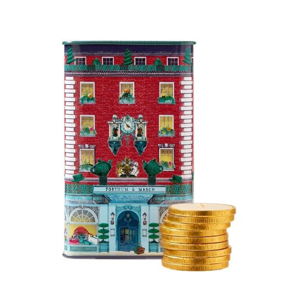 Конфеты Fortnum and Mason Piccadilly Milk Chocolate Coin Tin 2х150 гр