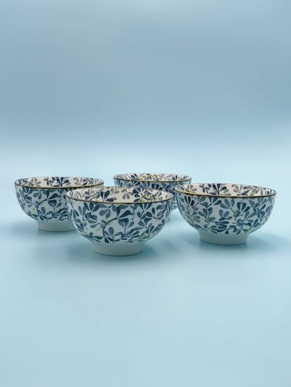 Пиала 11х6 см. "Япония" синий декор