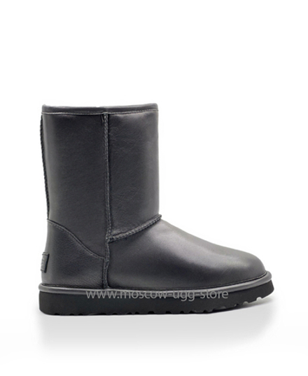 CLASSIC SHORT LEATHER-black