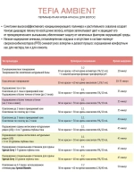 Tefia Ambient Перманентная крем-краска для волос 10.17 Экстра светлый блондин пепельно-фиолетовый, 60 мл