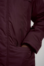 Парка мужская зимняя "Минимал" бордо