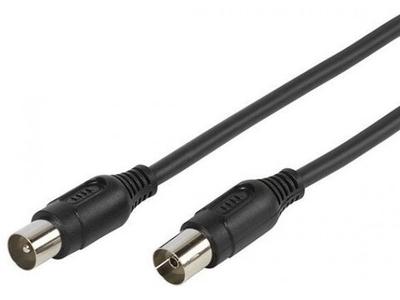 Кабель антенный Vivanco 43022 (1.5 м, черный)