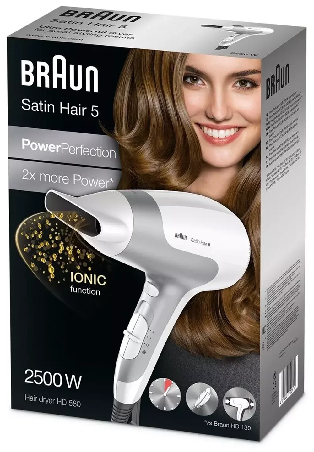 Фен Braun HD580 Satin Hair 5