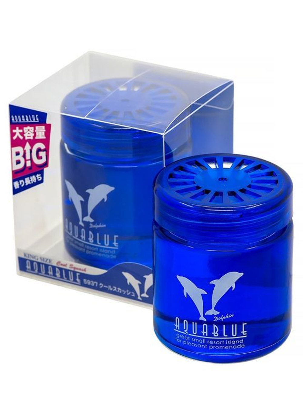 AB DIAX KING SIZE AQUABLUE Light Squash 5936 / Гелевый ароматизатор воздуха для автомобиля (115мл)