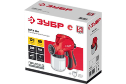 Электрический безвоздушный краскопульт ЗУБР 120 Вт ЗКПЭ-120