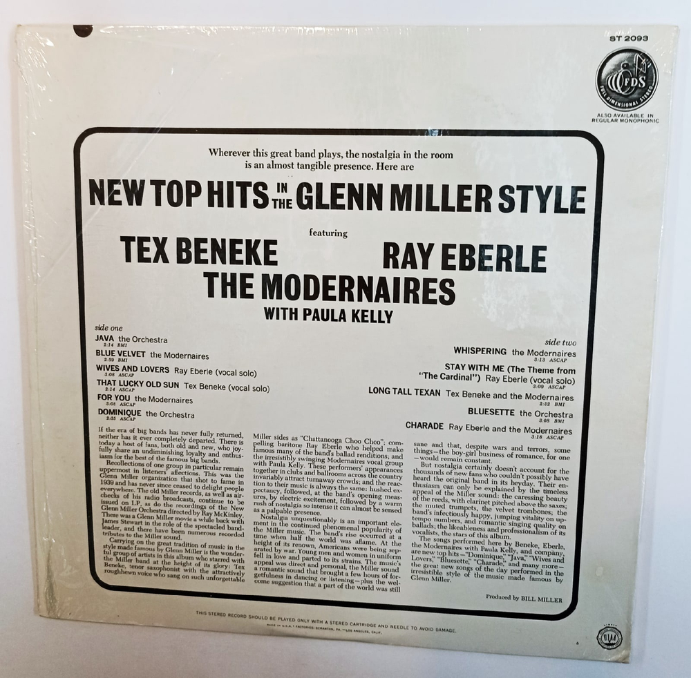 New Top Hits In The Glenn Miller Style (US)