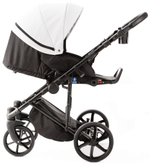 Детская коляска Adamex Locco Light Deluxe 3 в 1 LL-SA01 (БЕЛ.КОЖА)