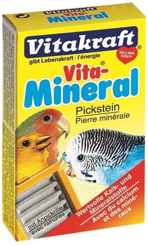 Vitakraft КАМЕНЬ для птиц минеральный  1шт/уп