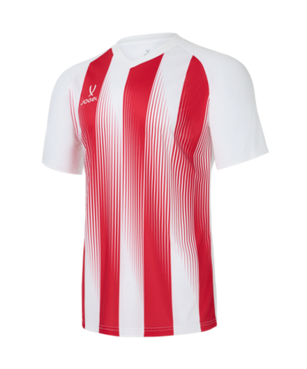Футболка игровая Jogel Camp Striped Jersey, красный R2/белый 00