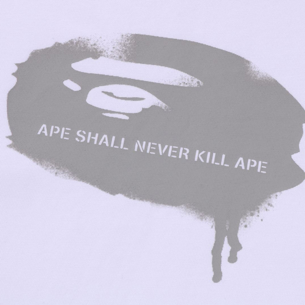 A Bathing Ape Bathing Ape Logo белый