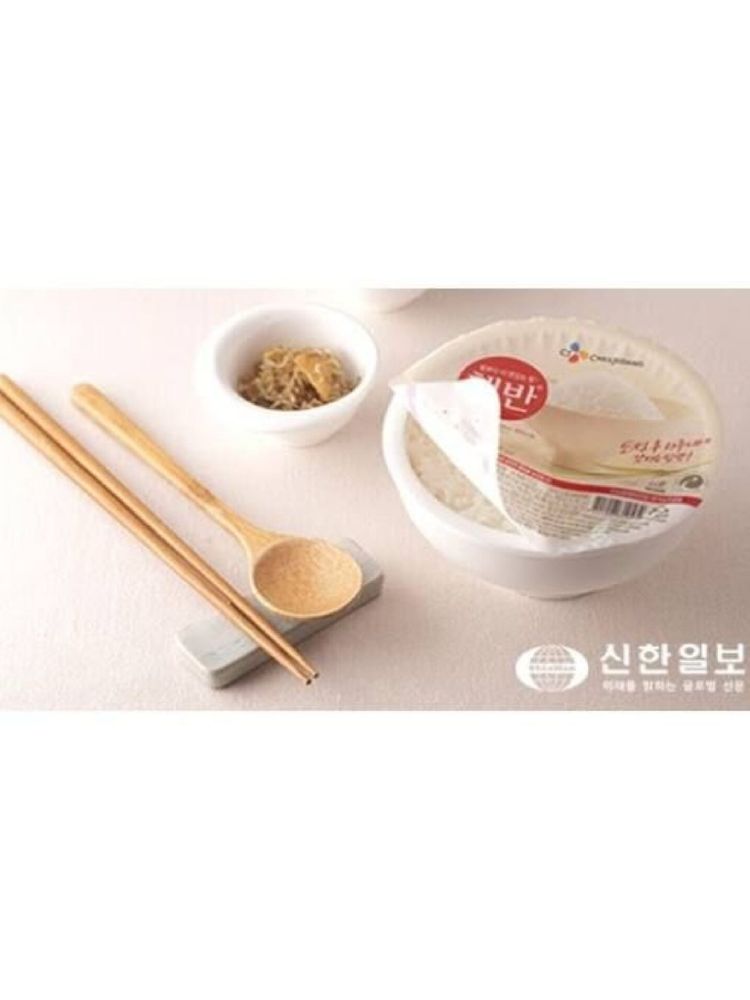 Рис корейский CJ Cheiljedang готовый, 210 г, 3 шт