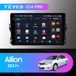 Teyes CC4 Pro 10,2" для Toyota Allion 2017+