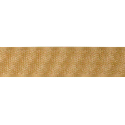 Лента контактная "липучка" 50мм коричн. (304) МЯГКАЯ VT (25)