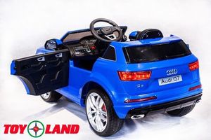 Детский электромобиль Toyland Audi Q7 синий