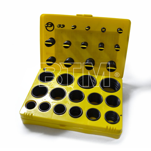 Набор резиновых колец для двиг. и пневмосистем 32 разм 386 шт./КАМ. МАЗ/ (ВТМ)