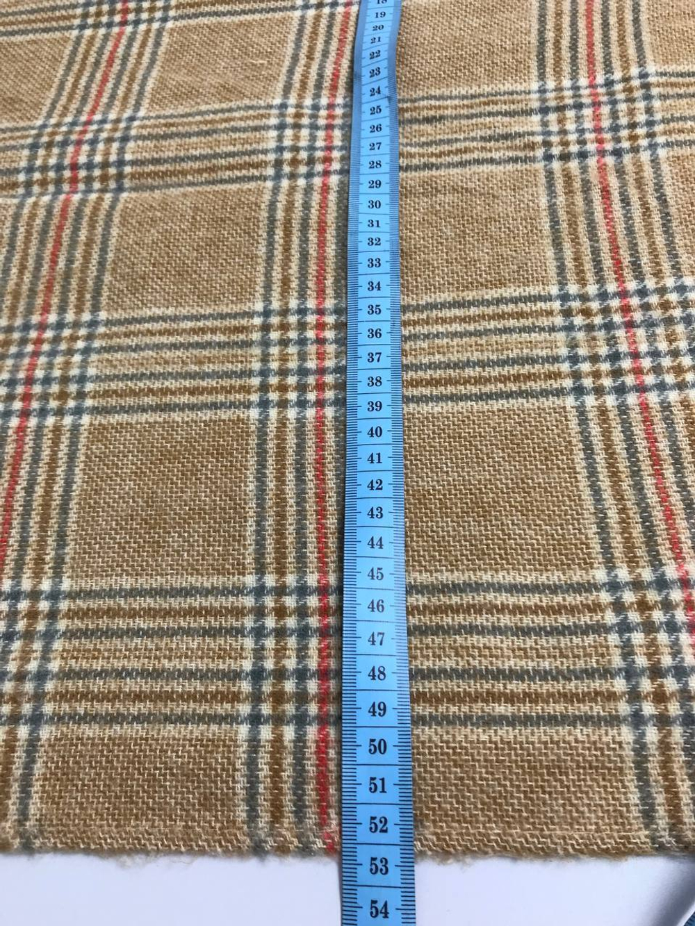 Шарф широкий в клетку