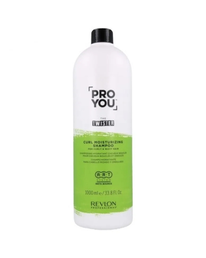 Увлажняющий шампунь для волнистых и кудрявых волос Revlon Professional ProYou Twister Curl Moisturizing Shampoo 1000 мл