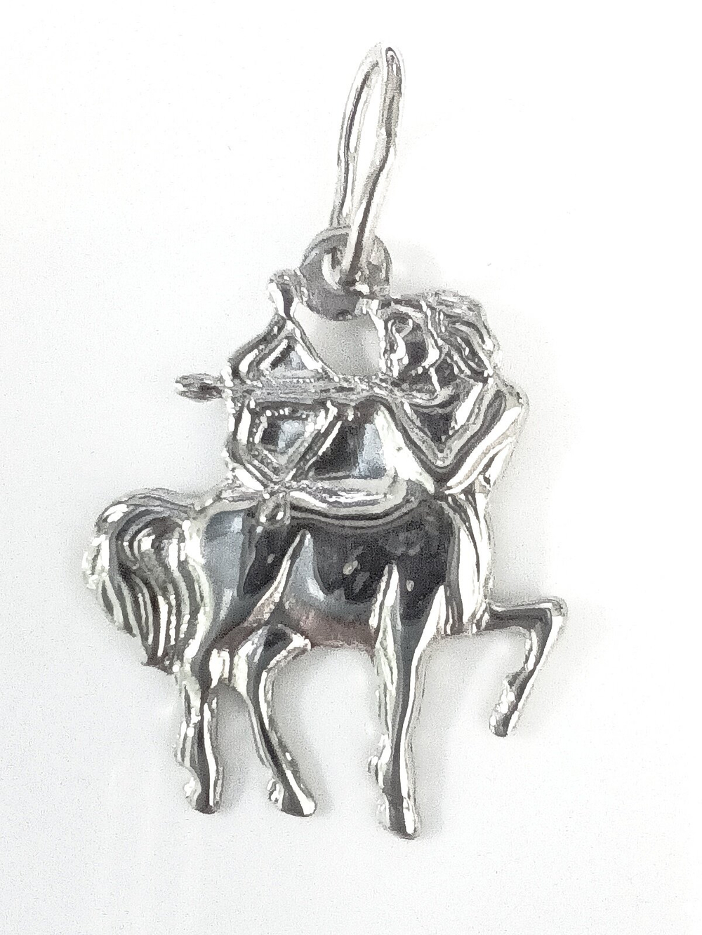 Подвеска ювелирная "Стрелец", родированное серебро 925 пробы/Ф