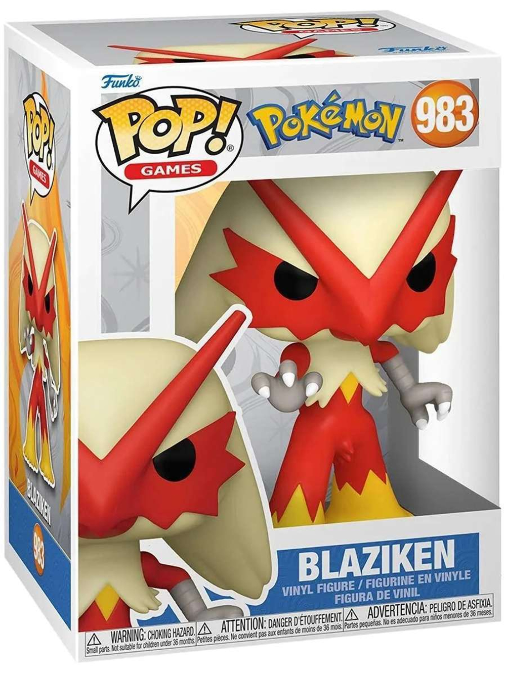 Фигурка Funko POP! Games Pokemon Blaziken (EMEA) (983) 75189