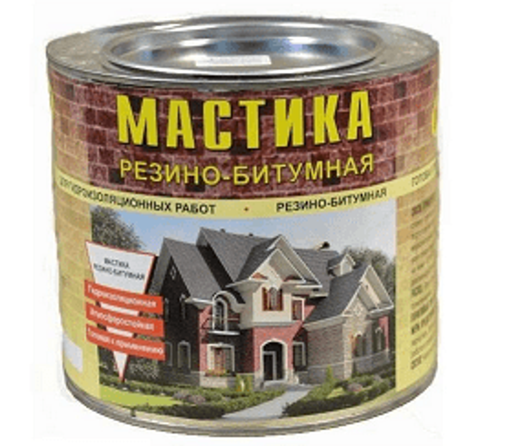 Мастика Резино-битумная "ЛОНТРЕК" 2л