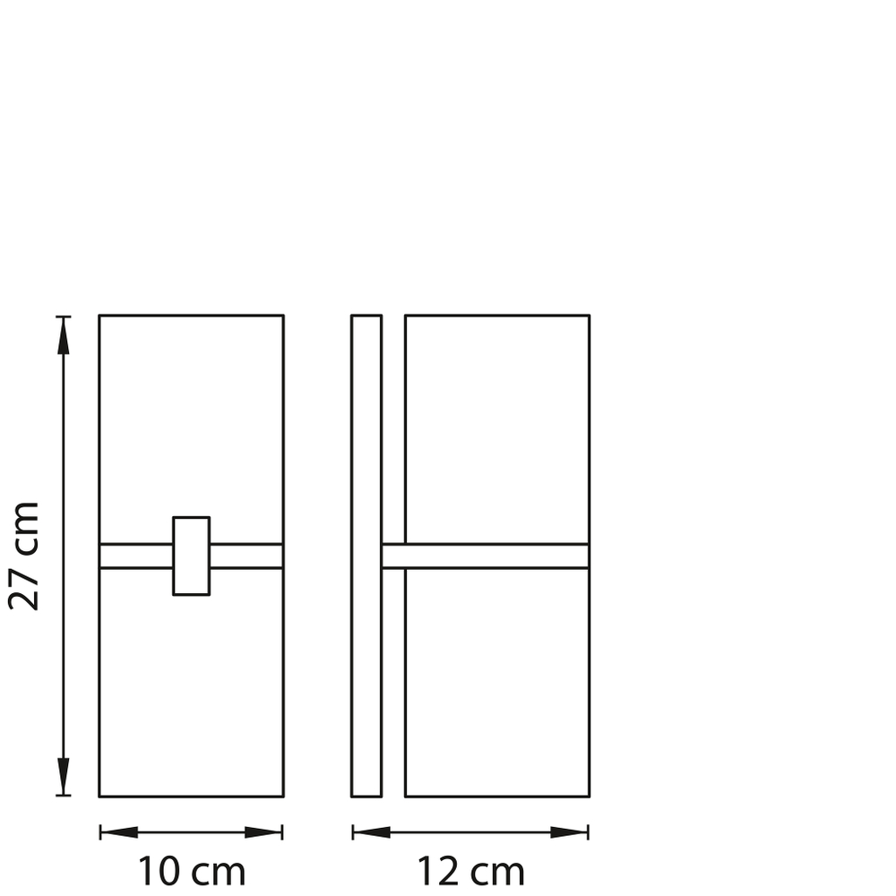 Настенный светильник Qubica Lightstar 805620