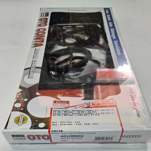 Комплект прокладок полный K7M, K7J OTO CONTA