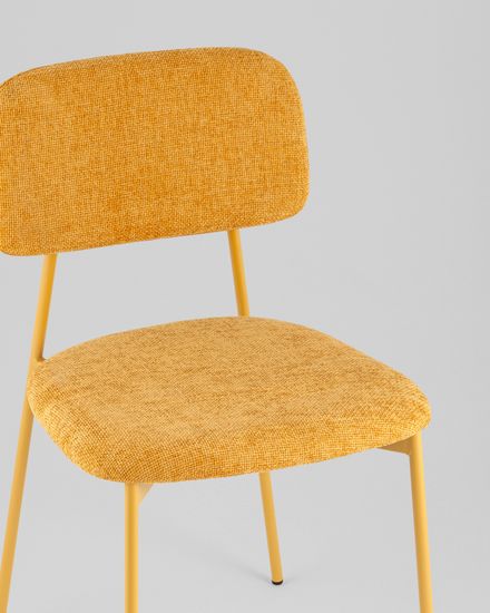Стул Chao желтый желтые ножки 4 шт.