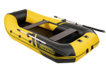 YACHTMAN-260 М (Яхтман) желтый-черный (лодка ПВХ с усилением)