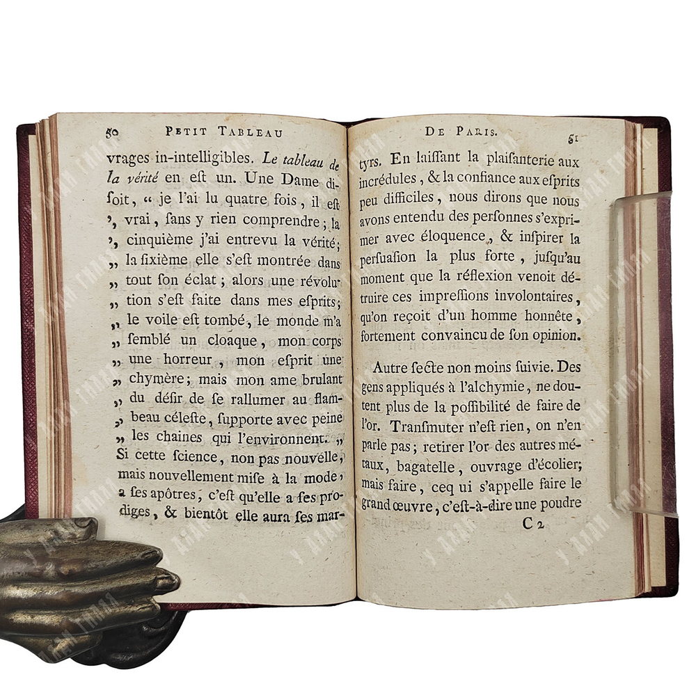 [Маленькая картина Парижа] Le petit tableau de Paris, 1783.