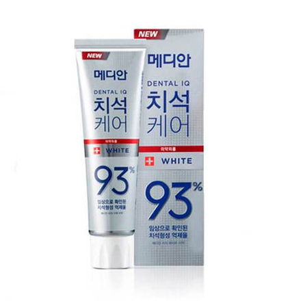 Отбеливающая зубная паста с цеолитом Median Dental IQ 93% White 120 г.