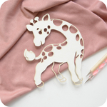 Заготовка для тиснения "Жираф" двухслойная