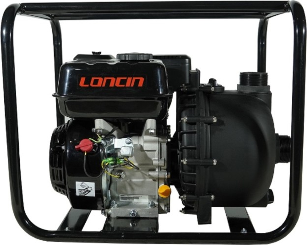 Мотопомпа бензиновая для слабозагрязненной воды LONCIN LC50HZB23-3.1Q для морской воды 00-00153926