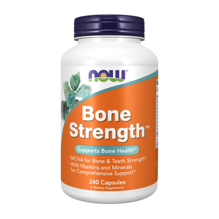 Поддержка здоровья костей, Bone Strenght, Now Foods, 240 капсул