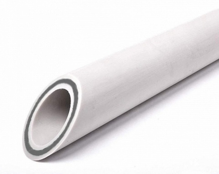 Труба полипропиленовая армированная стекловолокном PN20 d25х3,5мм, длина трубы 2м