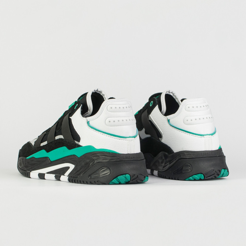 кроссовки Adidas Niteball Black / Green / White