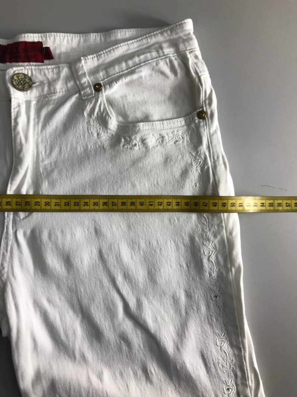 Бриджи для летнего образа, маркировка 34, визуально 40 размер