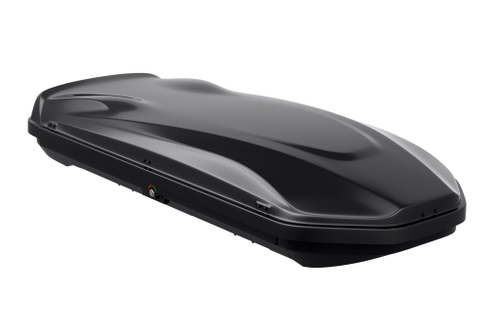 Автобокс на крышу автомобиля "Cybort Prime" 550 л (черный глянцевый) / ТюнАвто