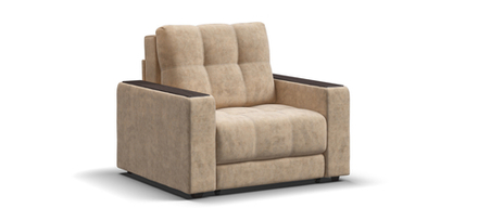 Босс кресло-кровать Велюр Роял шампань