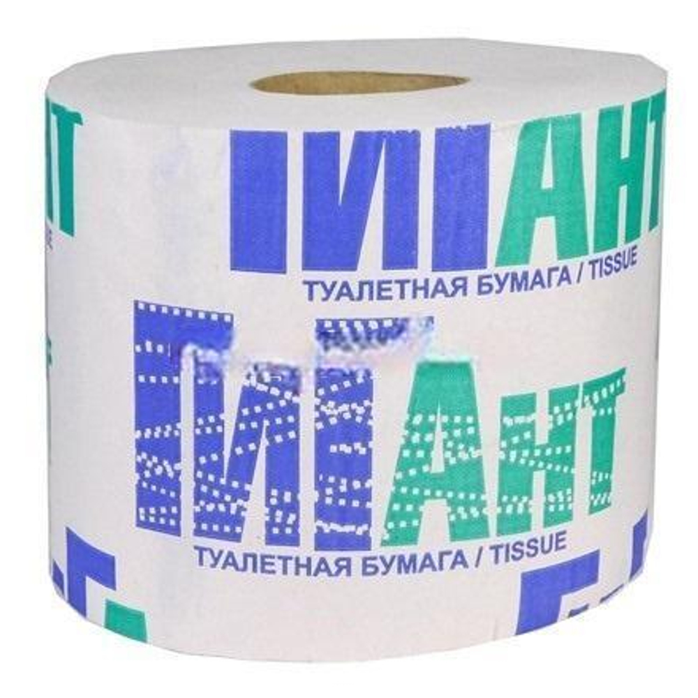 Туалетная бумага "Гигант" (со втулкой) (18 шт.)