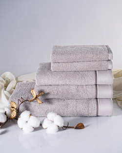 Набор полотенец 2шт Claire Batiste Atelier Brise серый