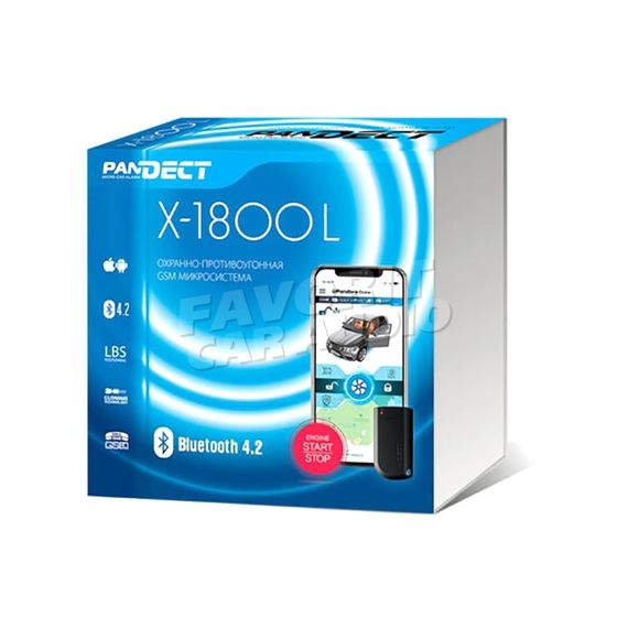 Сигнализация Pandect X-1800L 2CAN/GPRS/GSM/BT