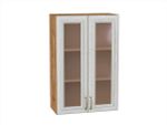 Шкаф верхний с 2-мя остекленными дверцами Шале