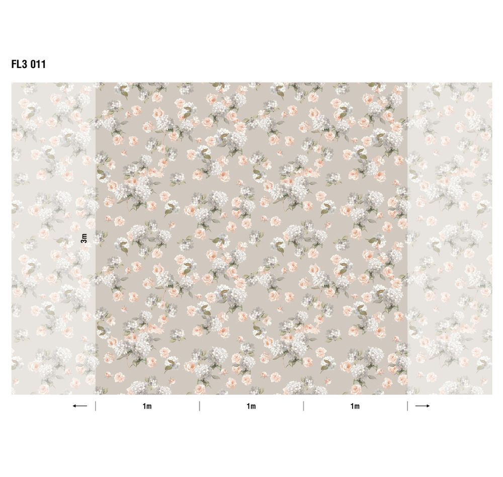 Королева панно Гортензия