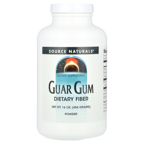 Source Naturals, Гуаровая камедь, порошок, 454 г (16 унций)