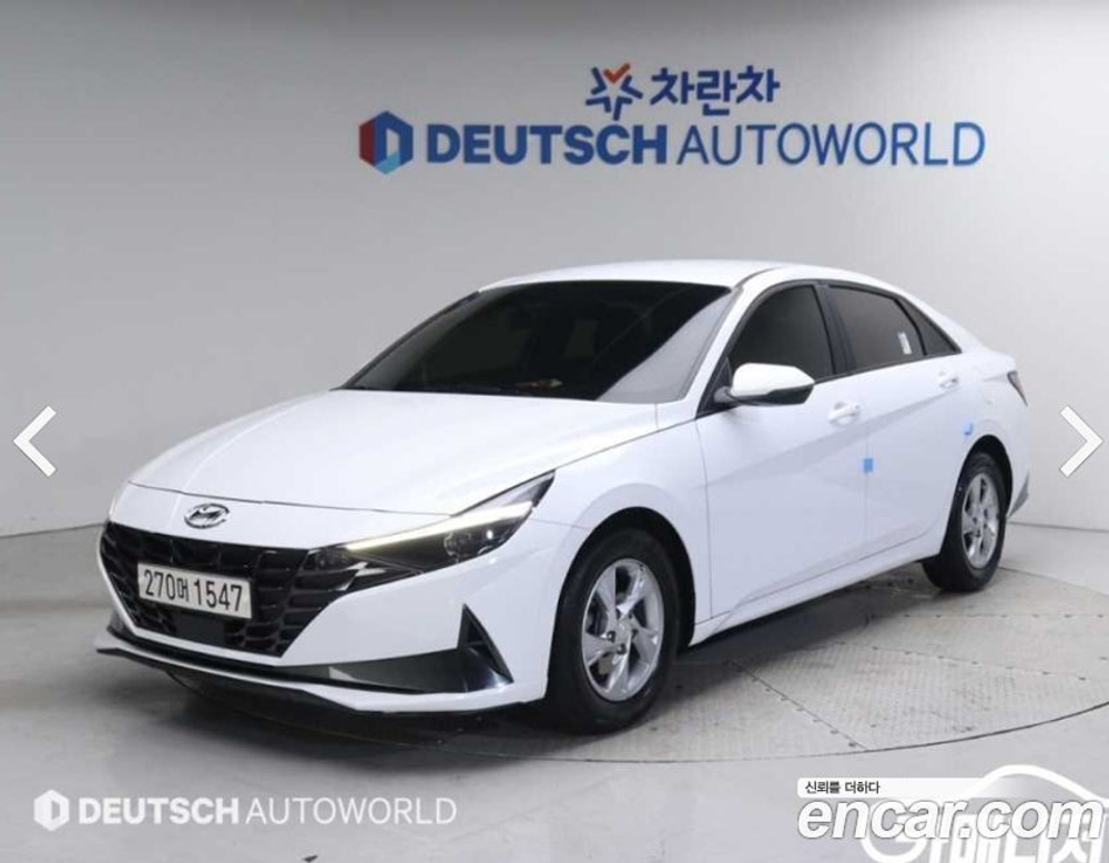Hyundai Avante Hybrid (CN7) Smart (01.2022)
