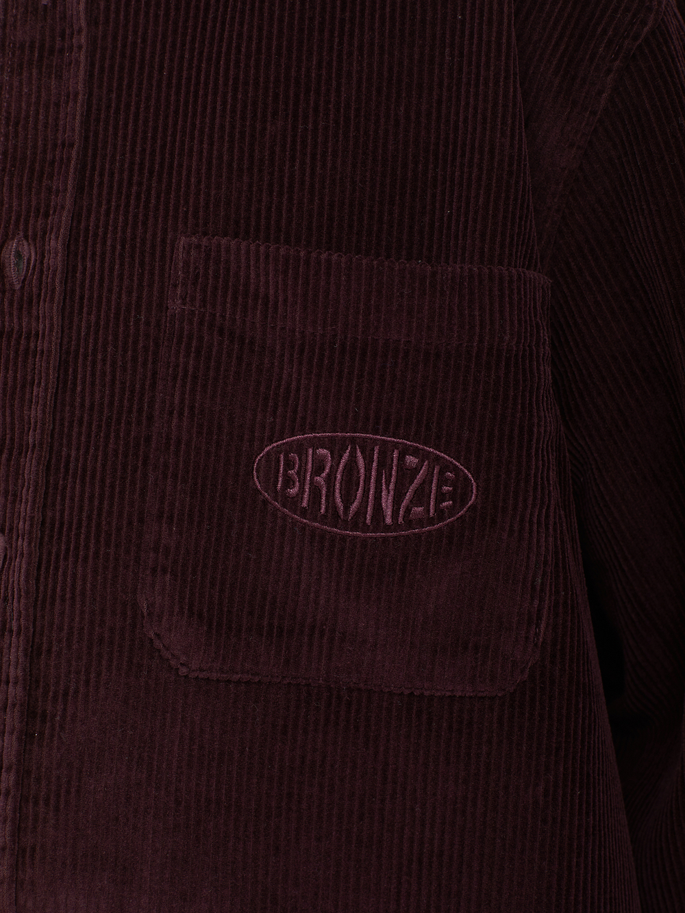 Мужская Рубашка Corduroy Button Up