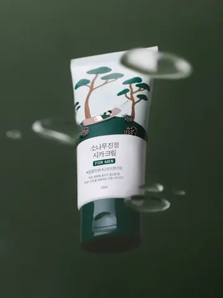 Round Lab Мужской увлажняющий крем с экстрактами сосны и центеллы For Men Pine Calming Cica Cream 75 мл