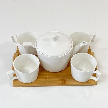 Набор чайный "Сканди" на деревянной подставке