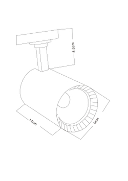Светильник потолочный трековый Arte Lamp Vinsant A2664PL-1BK